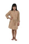 FEATHER DRAPЕ TERRY JUNIORS BATHROBE