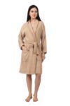 FEATHER DRAPЕ TERRY WOMEN BATHROBE